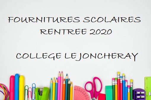 Fournitures scolaires